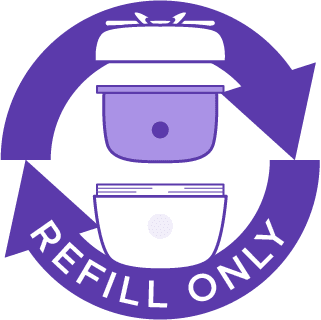 Dewy Refill only badge