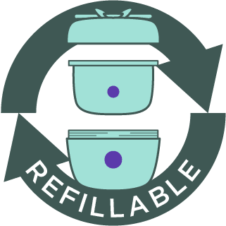 Water Cream Refillable badge
