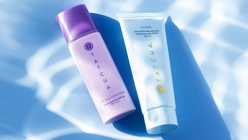 Silk Sunscreen SPF 50 and Silken Pore Perfecting Sunscreen SPF 35 .