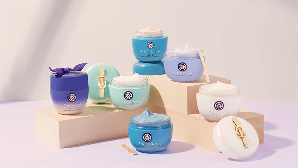 Ageless Enriching Renewal Cream, The Water Cream, The Indigo Calming Cream, Indigo Overnight Repair, The Dewy Skin Cream and The Silk Cream.