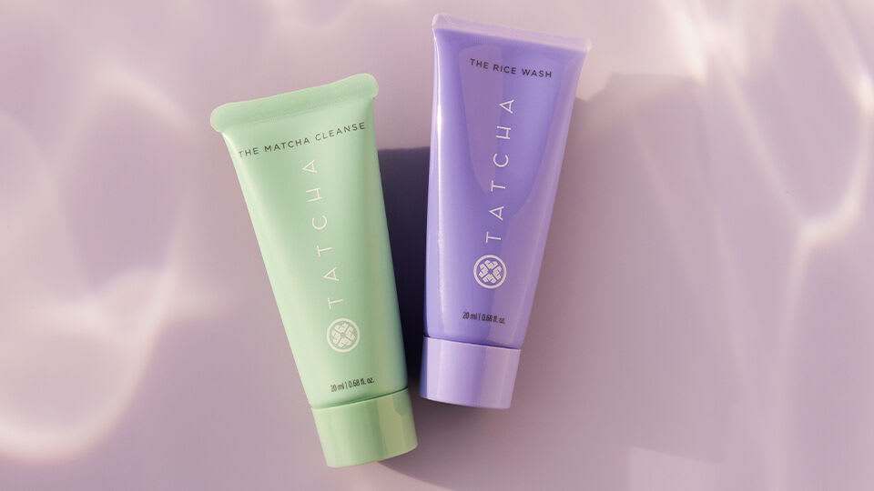 The Matcha Cleanse and The Rice Wash Travel Size
