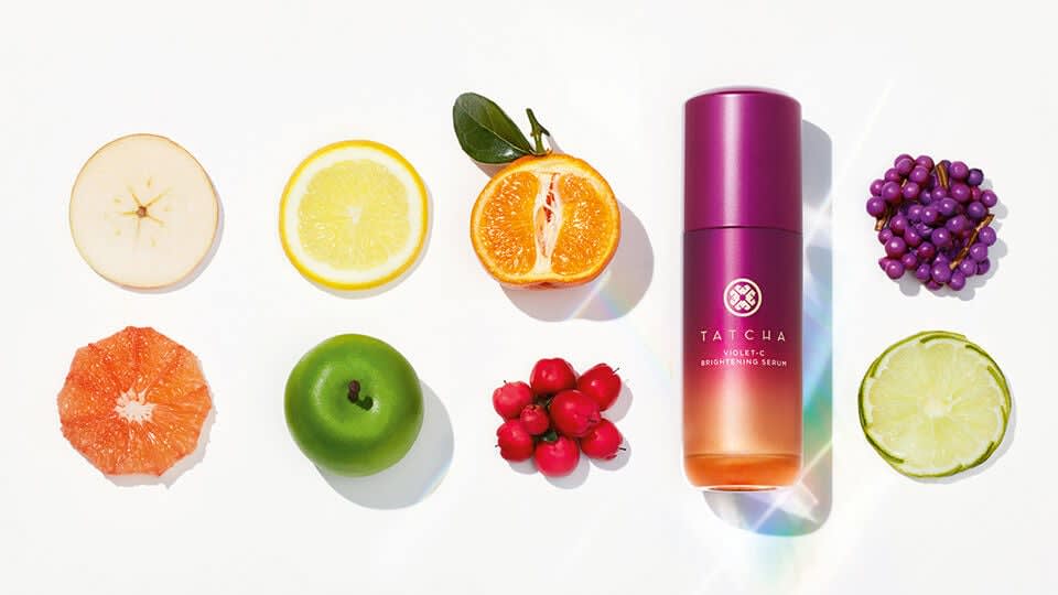 Violet C Serum and Ingredients