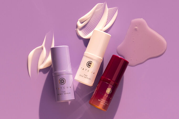  The Dewy Serum, The Silk Serum and Violet-C Brightening Serum in Travel Size