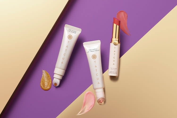  The Kissu Lip Scrub, The Kissu Lip Treatment, and The Kissu Lip Tint