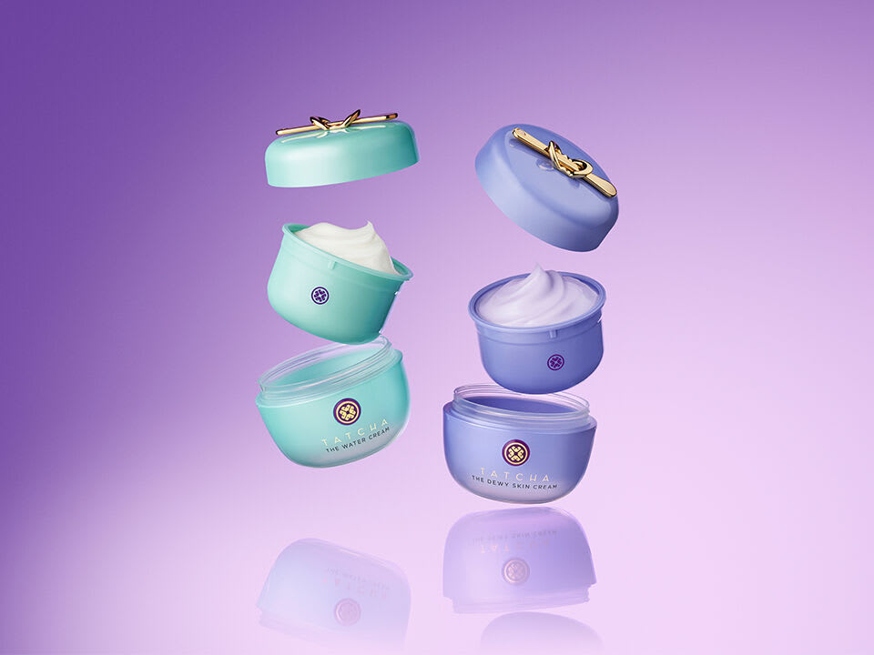 Refillable pods for The Water Cream and The Dewy Skin Cream