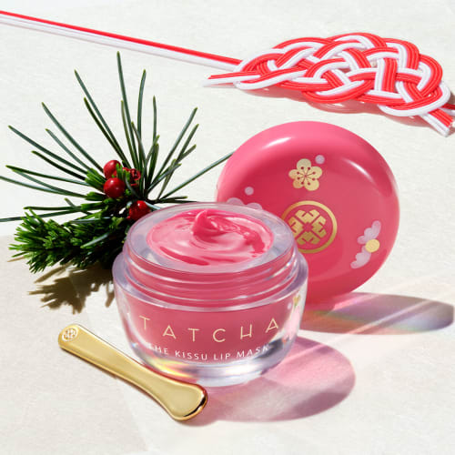 The Kissu Lip Mask in Plum Blossom Jelly Lip Mask Tatcha Tatcha