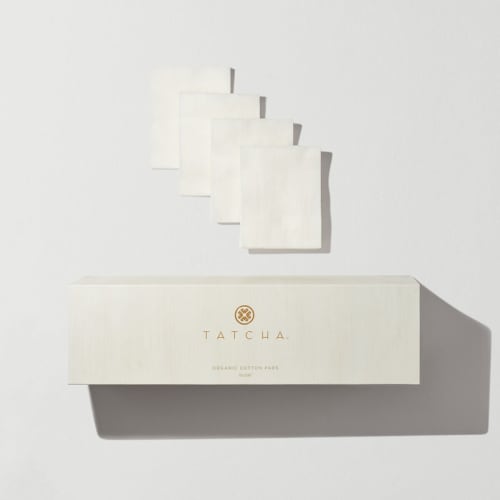 100 Organic Cotton Rounds (100 Pads) Tatcha