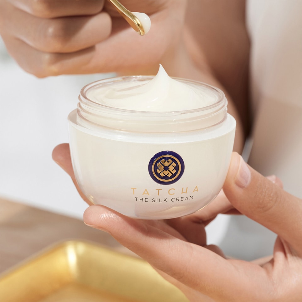 Tatcha the Silk Cream full store size and mini