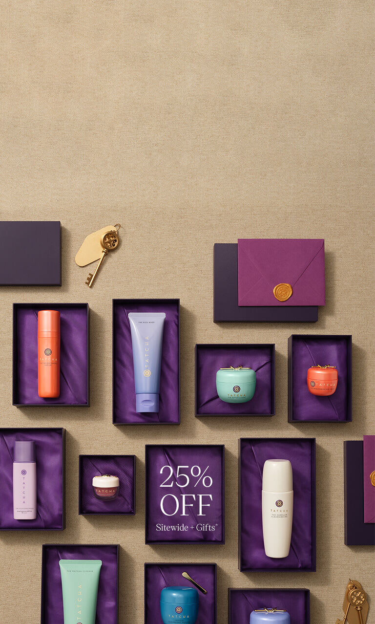 Tatcha Cyber Weekend Sale 2025 25% off sitewide