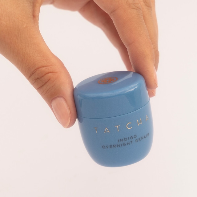 Tatcha Indigo Overnight Repair Cream & Dewy hot Skin Cream