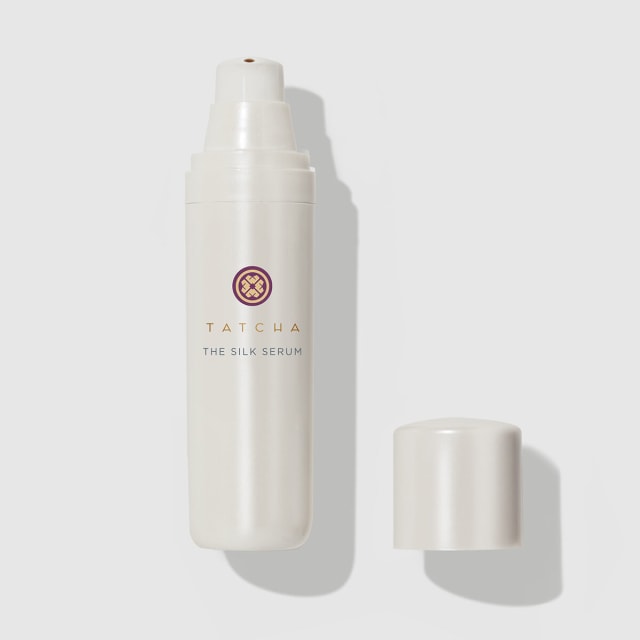The Silk Serum, cap off.