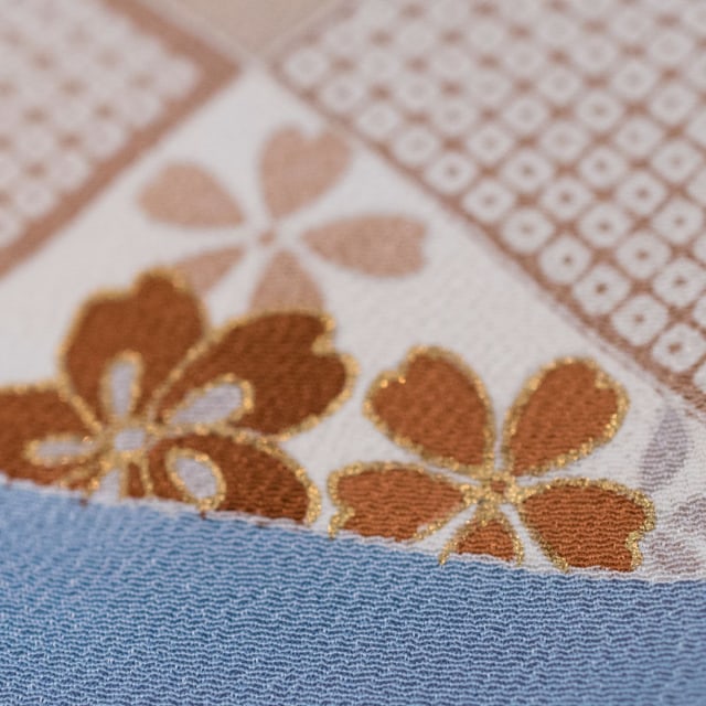 Japanese silk textile